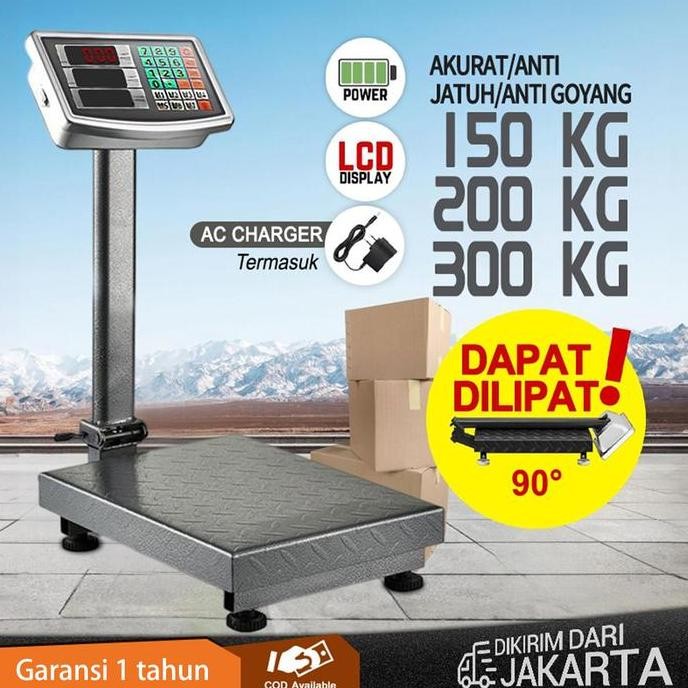 JERICOMM- Timbangan Duduk Digital Lipat 150KG/Timbangan Elektrik/Timbangan Elektrik Portabel/Timbang