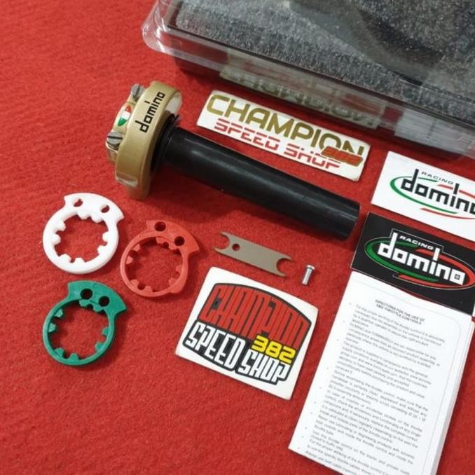 Gas Spontan Domino Racing Xm2 Gold Original Italy All New Nmax 2020 Promo