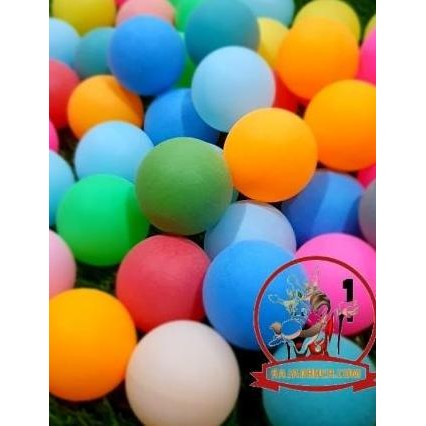 50 Pcs Bola Pingpong Beer Pong Warna-Warni Dekorasi Bola Undian