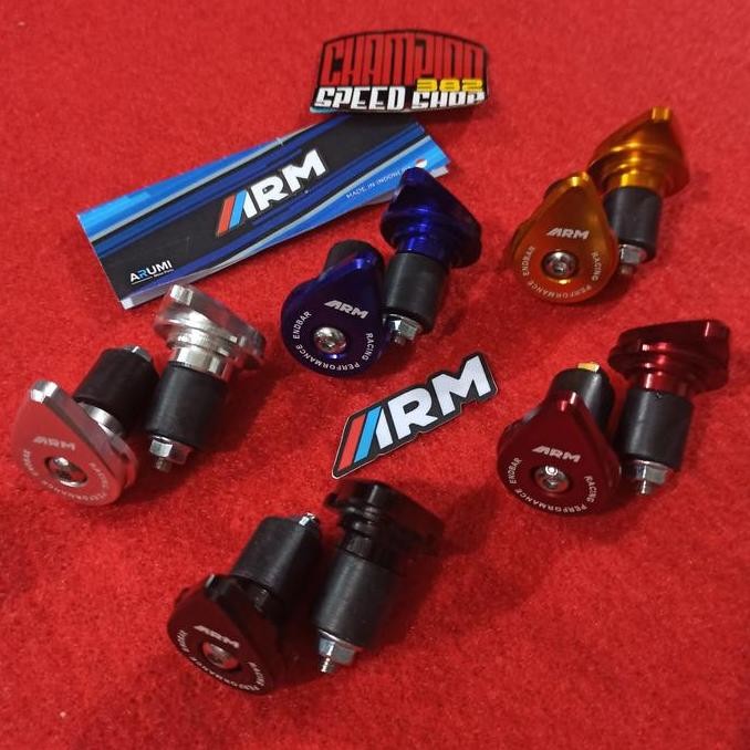 Bar End Jalu Bandul Stang Pipih Arumi Arm All New Nmax 2020 2021 2022 Terbatas