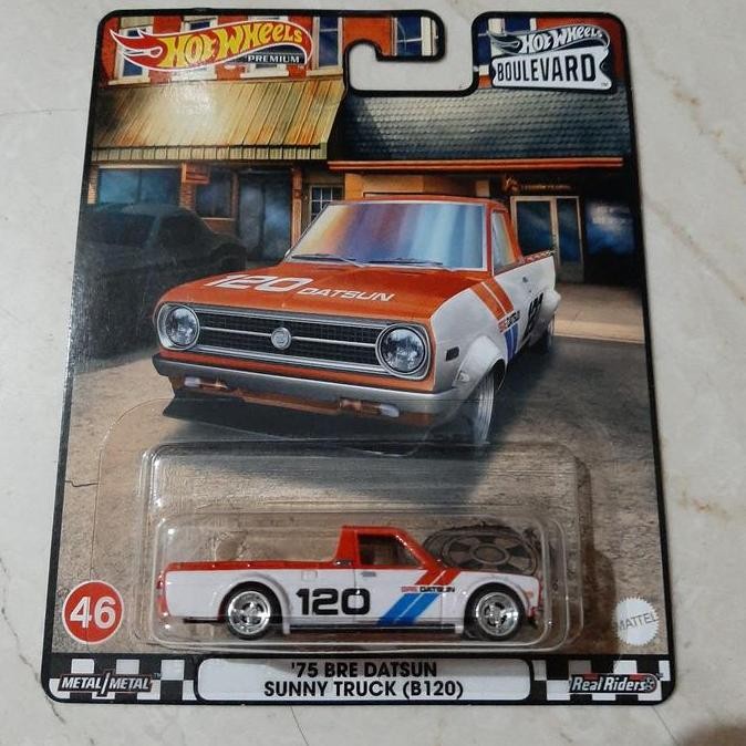 hotwheels 75 bre datsun sunny truck b120 boulevard