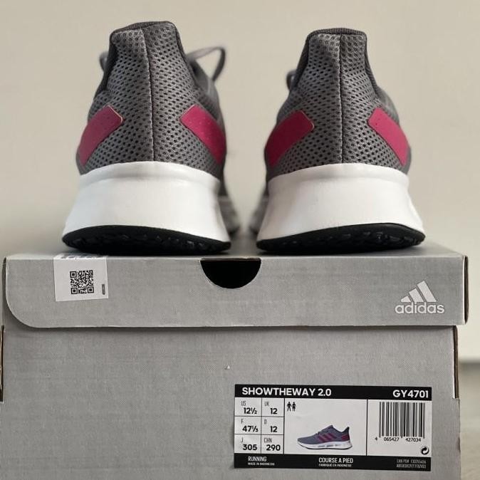 Adidas Showtheway 2.0 Sepatu Jalan Lari Size 46 47 Besar Big Jumbo Ori