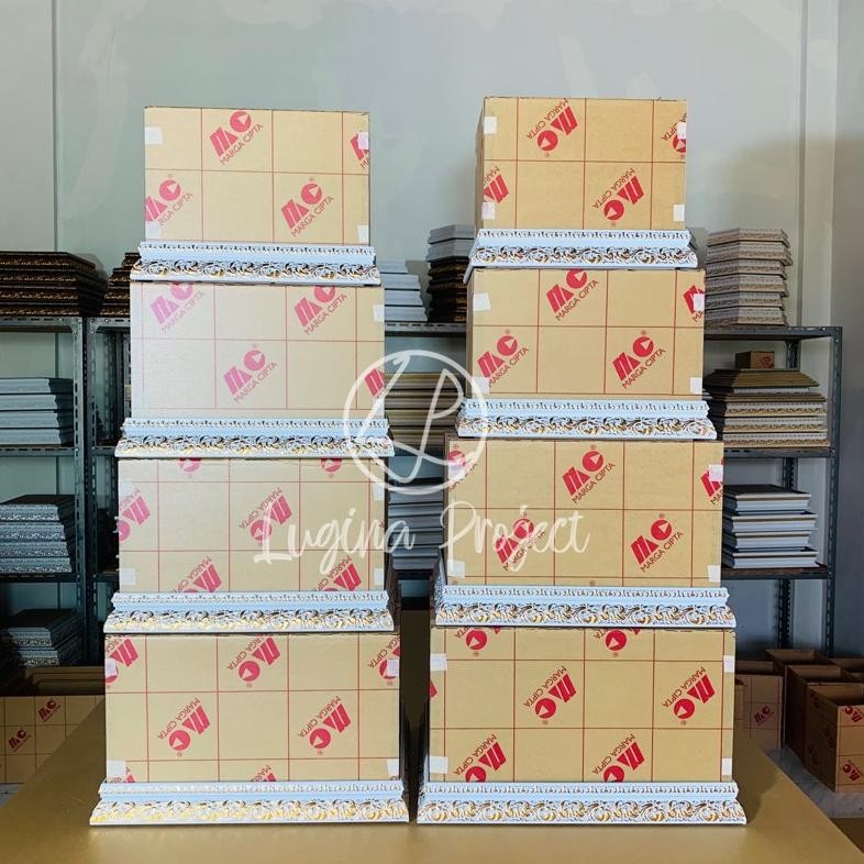 Kotak Hantaran Akrilik isi 8 box Box Hantaran GRATIS PACKING KAYU
