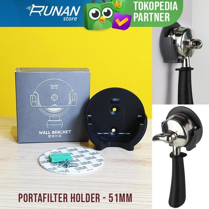 Portafilter Holder 51Mm Wall Mount - Gantungan Portafilter 51 Mm