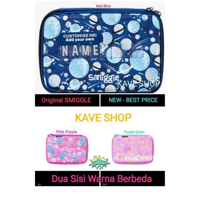 SMIGGLE Pencil case Hardtop ID NAME - ORI SMIGGLE - NEW