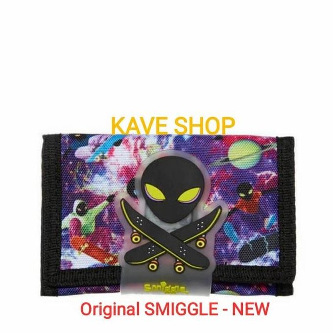 SMIGGLE Wallet Dompet Character Galaxy - NEW - Original SMIGGLE