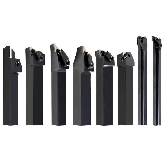 Holder bubut set holder bubut 2020 turning holders 2020 1set isi 8 pcs holder bubut