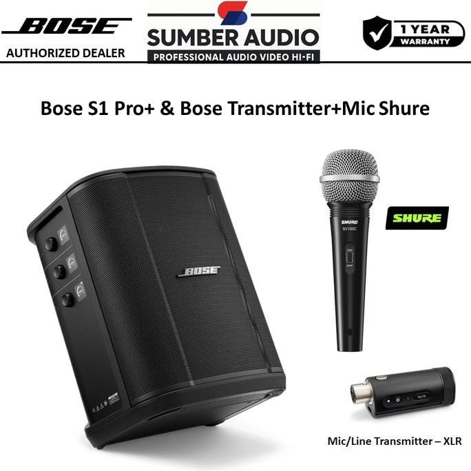 NEW Bose S1 Pro+ Portable Bluetooth Wireless Karaoke Party Speaker System | Speaker Portable Bose S1