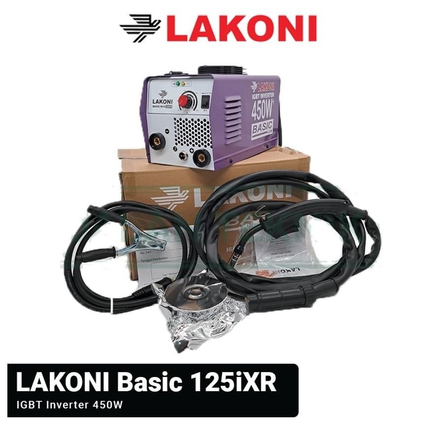 FEVERFEW LAKONI MIG 125 IX MESIN LAS MIG TRAVO LAS Inverter Basic 125i XR 450W