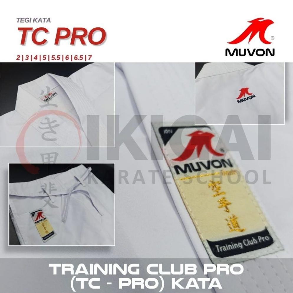 MUVON TC PRO TEGI KATA Karate-Gi Baju Karate