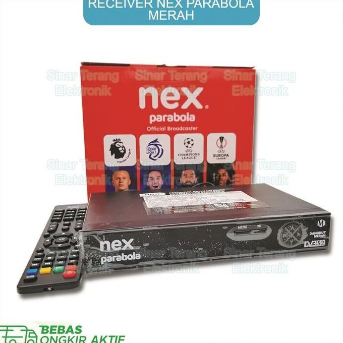 Promo Receiver Nex Parabola Dangdut Merah