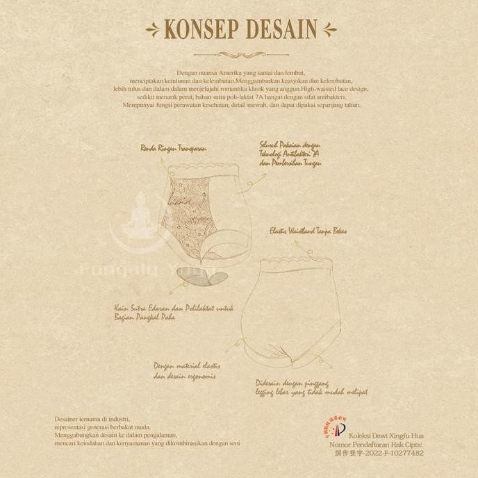 Promo Fongaly7A Celana Dalam Antibakteri Cd Untuk Wanita Panties Celana Dalam Renda Impor Bermutu Ti