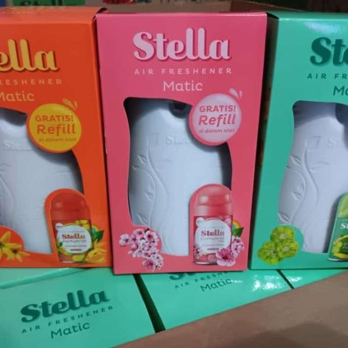 Stella matic alat+Refill (pewangi ruangan Otomatis) SRA