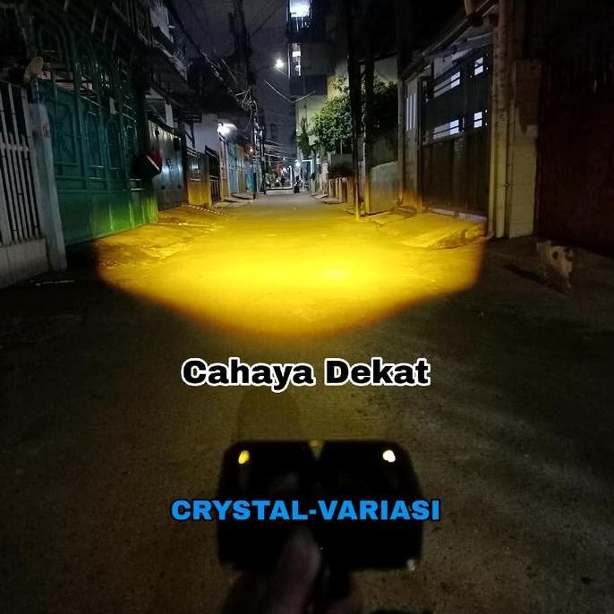 Promo Lampu Tembak SQL 3mata Laser Plus Kipas 40watt 12Volt 24Volt Waterproof Putih Kuning COD