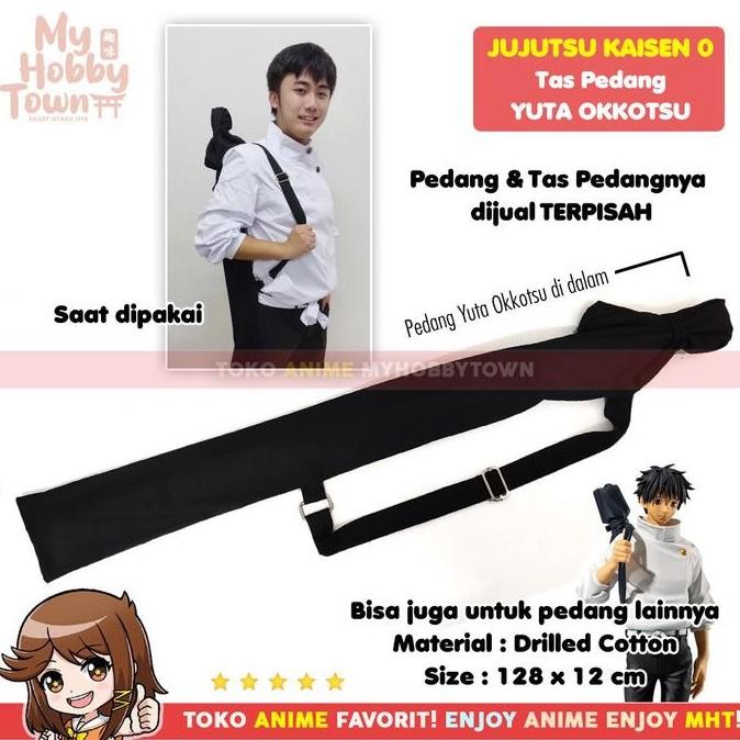 Replika Pedang Kayu Jujutsu Kaisen Yuta Okkotsu Cosplay