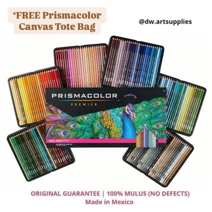 PRISMACOLOR PREMIER SOFT CORE 150 COLORS ORIGINAL DAN TERPERCAYA