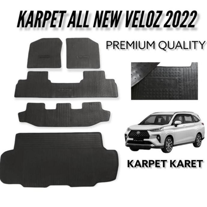 Karpet Karet Veloz 2022 / All New Avanza Veloz 2022 - Sekarang FullSet