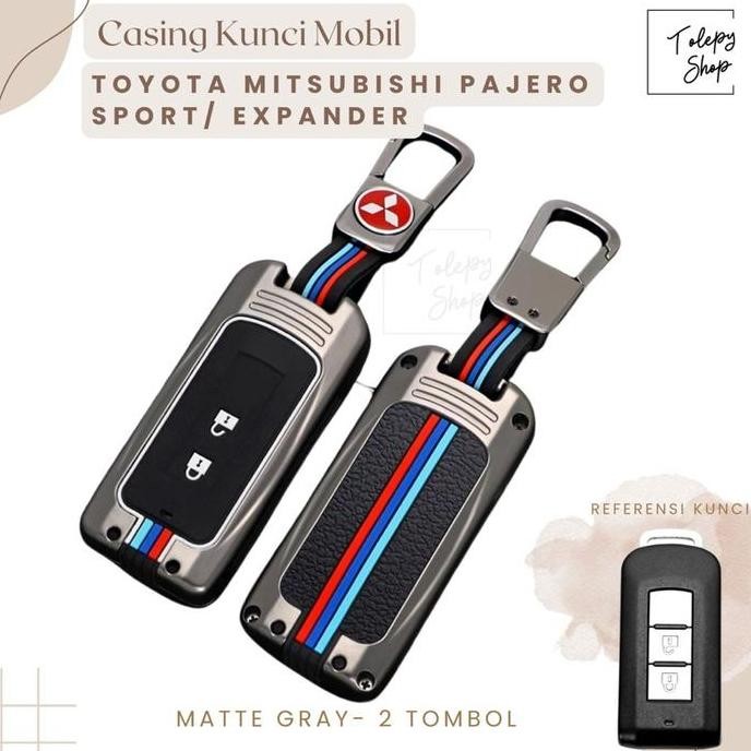 Tolepy Cover Kunci Mitsubishi Pajero Sport / Xpander / Xpander Cross / Sarung Kunci Mobil