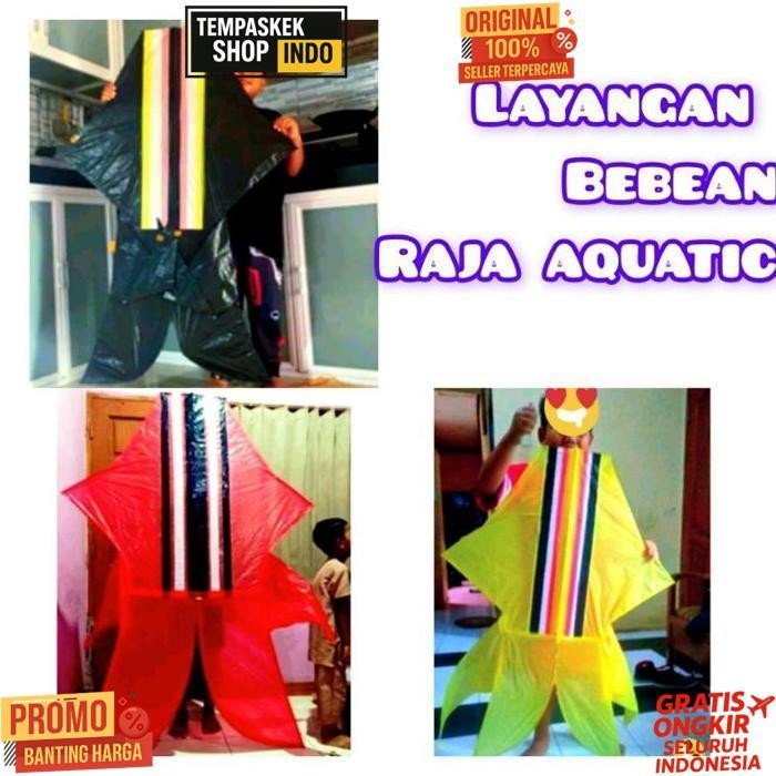 Exclusive Layangan Bebean Ukuran 70Cm 1M Terlaris Berbagai Motif Semi Knockdown Murah