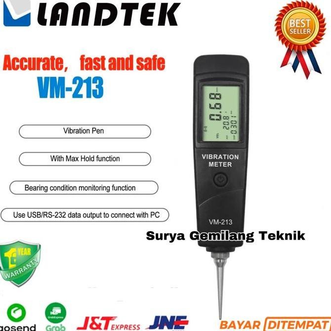 EXORCIST- Vibration Meter | Pen Vibration Meter VM-213 Landtek