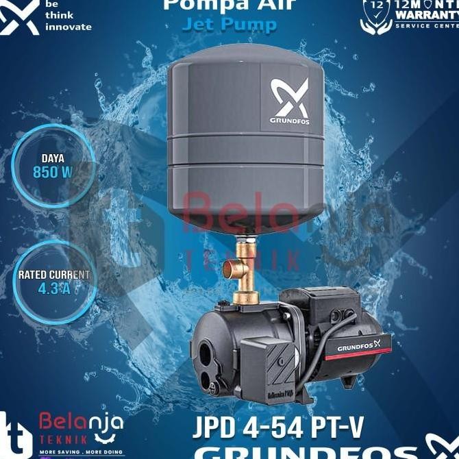 JUNXIENA Grundfos Mesin Pompa Air Jet Pump Sumur Dalam JPD 4-54 40 PT-V Meter