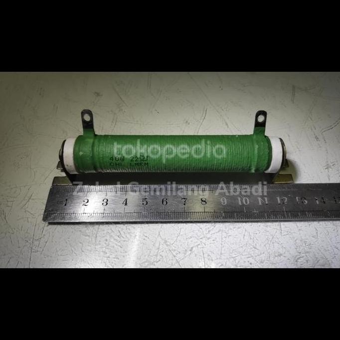 GR40-22R (40 Watt, 22 ohm), RESISTOR WIREWOUND / TAHANAN GESEK