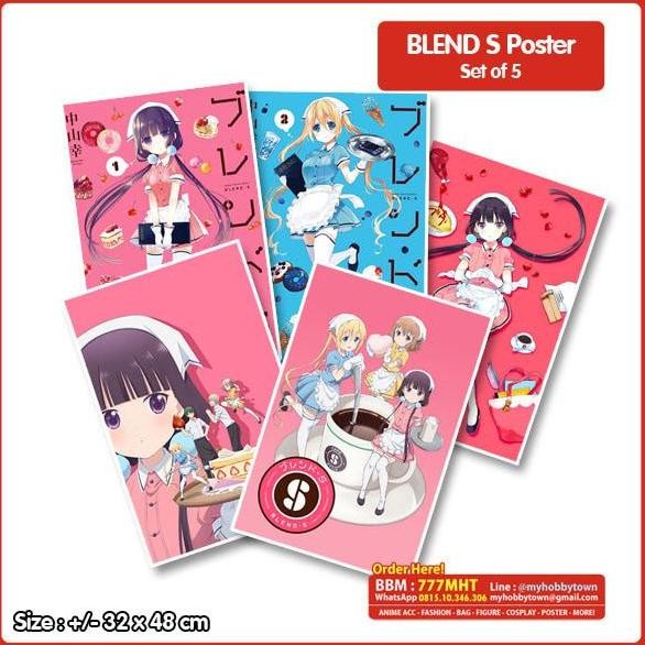 Poster Anime Blend S Set Of 5