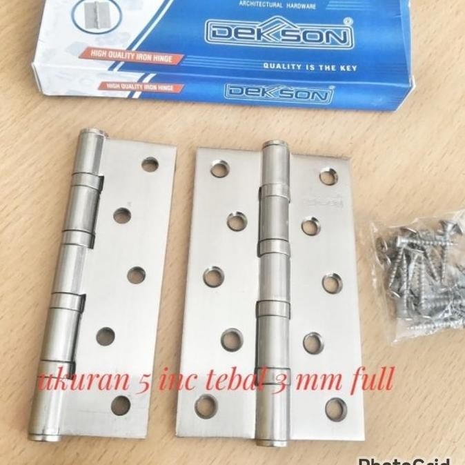Promo Engsel 5 Inc Dekkson Engsel 5 Inc Dekkson Engsel 5 Inch Dekkson Stainless Tebal Cod