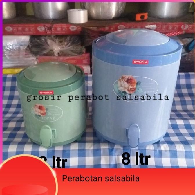 Termos  Dispenser Tempat Air Panas Dingin Drink Jar Sahara Lion Star