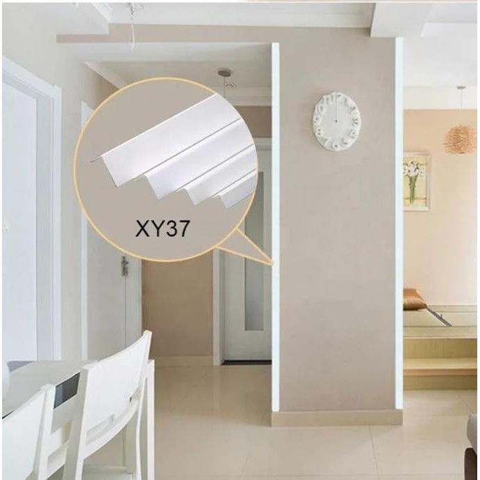 Promo Lis Sudut Siku Lantai Parkit Lis Siku Tangga Bahan Pvc Cod
