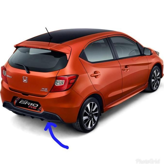 DIFFUSER BRIO RS 2019 SPOILER BUMPER BELAKANG ALL NEW BRIO
