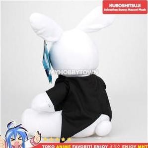 Boneka Anime Kuroshitsuji Black Butler - Sebastian Bunny Mascot