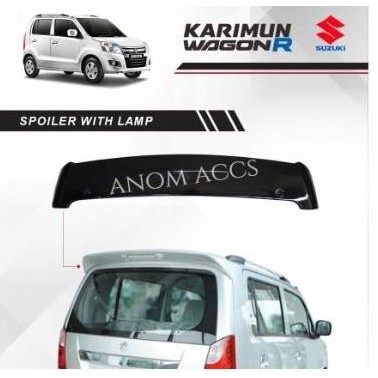 Spoiler Karimun Wagon R dengan lampu / Spoiler Wagon R With Lamp