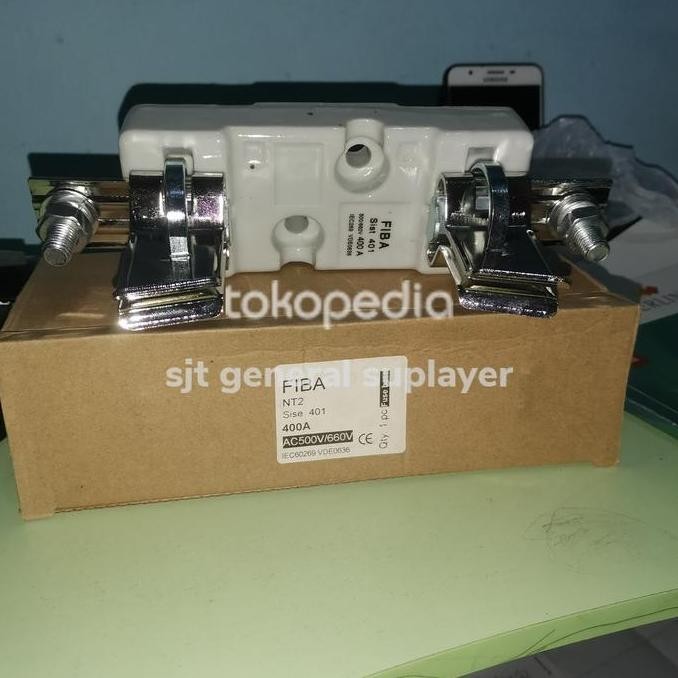 FIBA FUSE BASE NT2 SIZE 401 400A RUHAH FUSE SIBA
