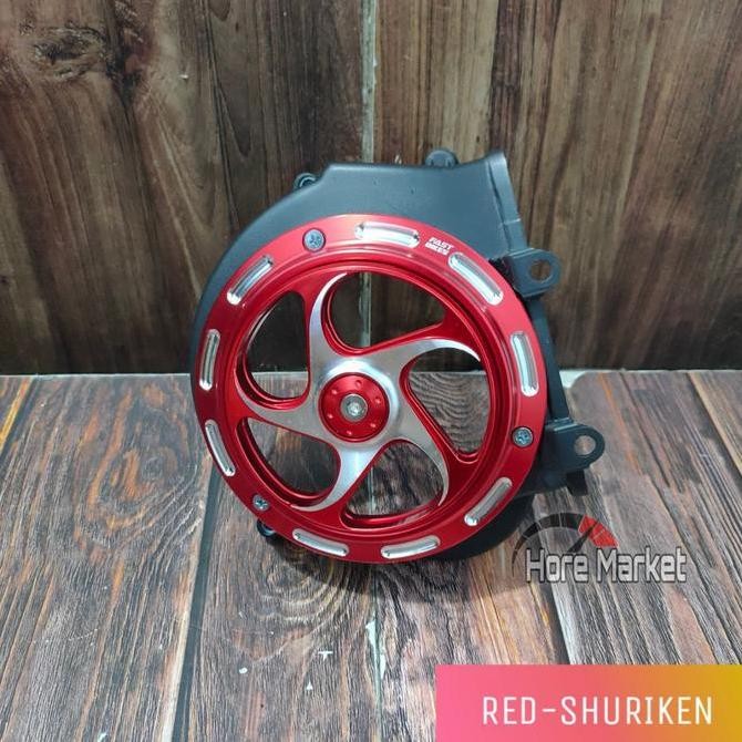 COVER TUTUP KIPAS SPINNER BEAT FI ESP / SCOOPY FI ESP /  BEAT STREET OLD STARTER HALUS 2015 2016 201