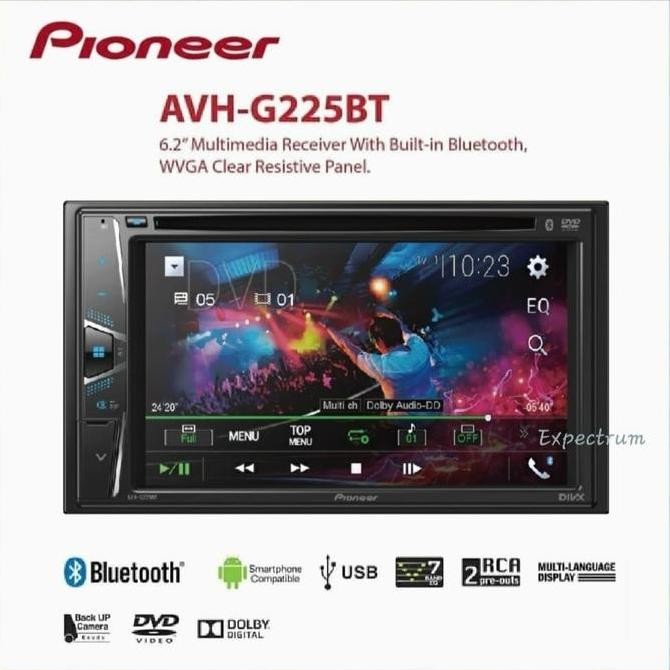 Promo Pioneer Avh G225bt Pioneer Avh-G225bt Avh G215bt Avh 225 head unit Diskon