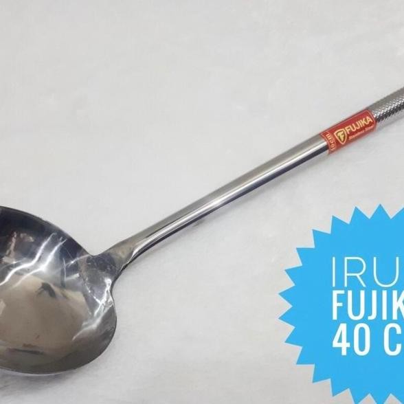 Centong Kuah Dan Sop Sendok Sayur Irus Stainless 40 Cm Gagang Besi
