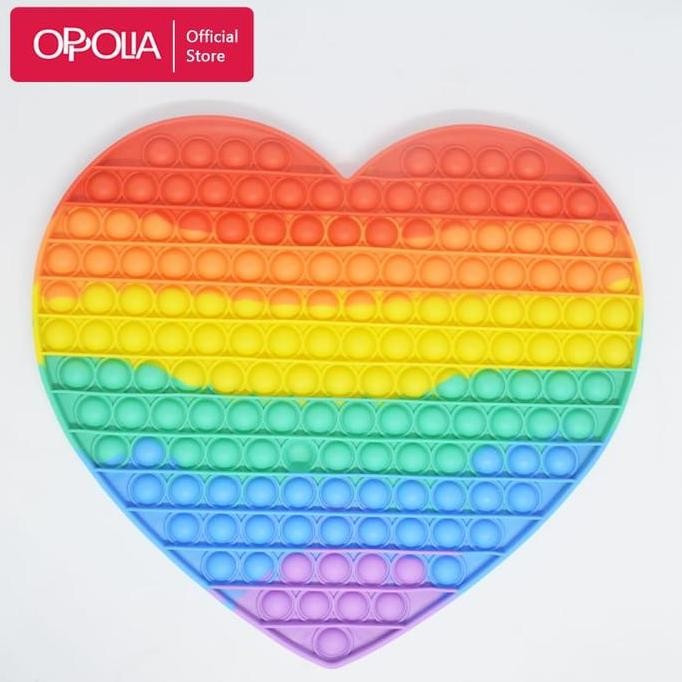 mainan pop it jumbo rainbow popits board game popit figet toys 30CM ZSS