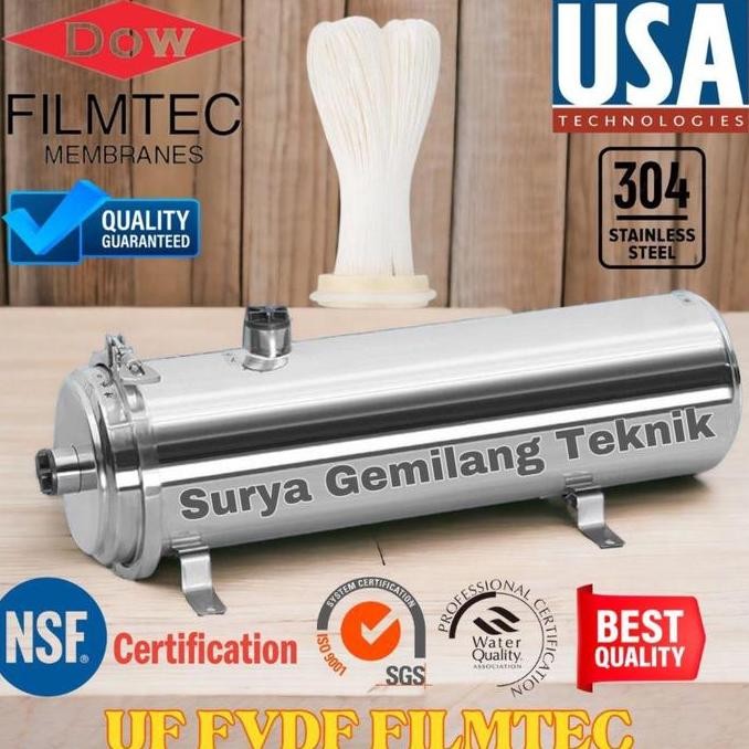 CROWHEX- PVDF UF 10000 LPH ULTRAFILTRASI 10.000LPH ULTRAFILTRASI MEMBRANE PVDF