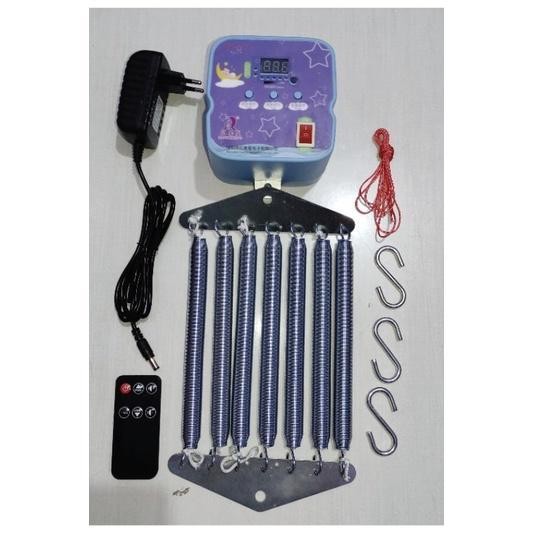 Makassar Ayunan Elektrik Remote / Mesin Ayun Remote / Ayunan Listrik