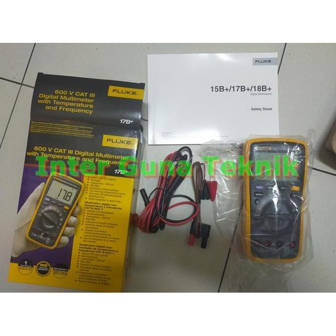 KAORU- Digital Multitester Fluke 17B+ / Multimeter Fluke Original