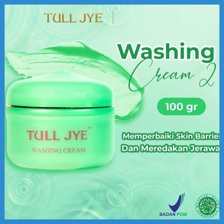 READY TULL JYE SABUN MUKA WASHING CREAM HIJAU KUNING - TULLJYE SABUN HIJAU MOISTURISING KUNING SCRUB