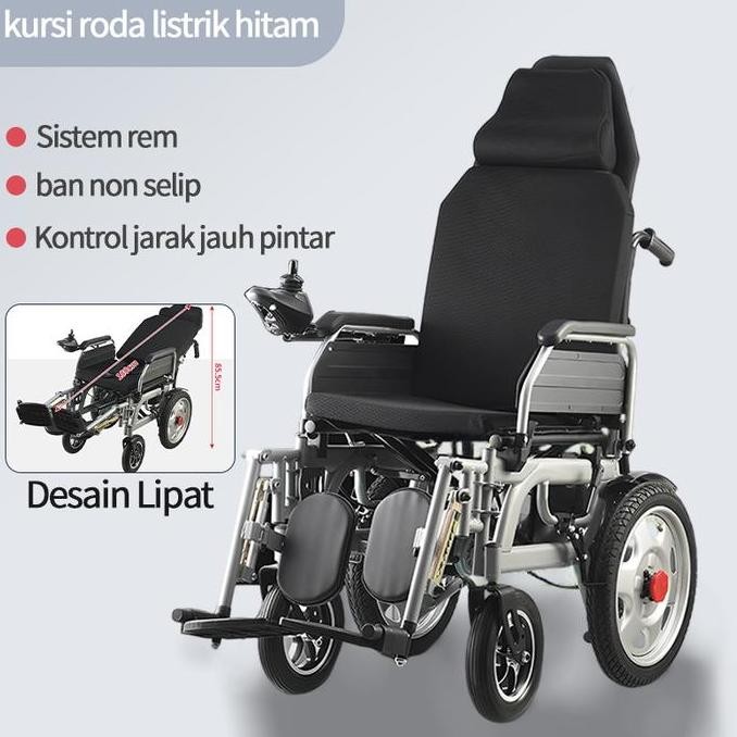 WONDERWEISS- Kursi roda otomatis/kursi roda elektrik/kursi roda lipat elektrik