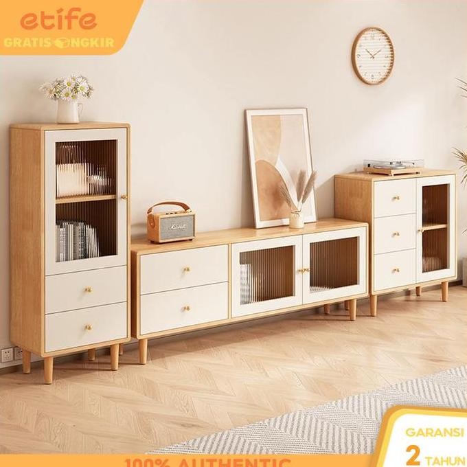 WONDERWEISS- Etife Meja TV / Meja Tamu / Set furnitur ruang tamu /Meja TV Modern / Modern Kemewahan 