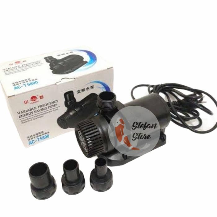 YAMANO ACT 5800 POMPA KOLAM IKAN KOI / POMPA KOLAM AIR MANCUR LOW WATT