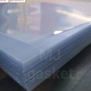 mika PVC bening lembaran/mika PVC clear tebal 0,5mm 100cm x 200cm