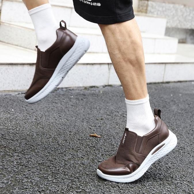 Sepatu Kerja Pria Sepatu Sekolah Sepatu Rajut Pria Premium LV0650