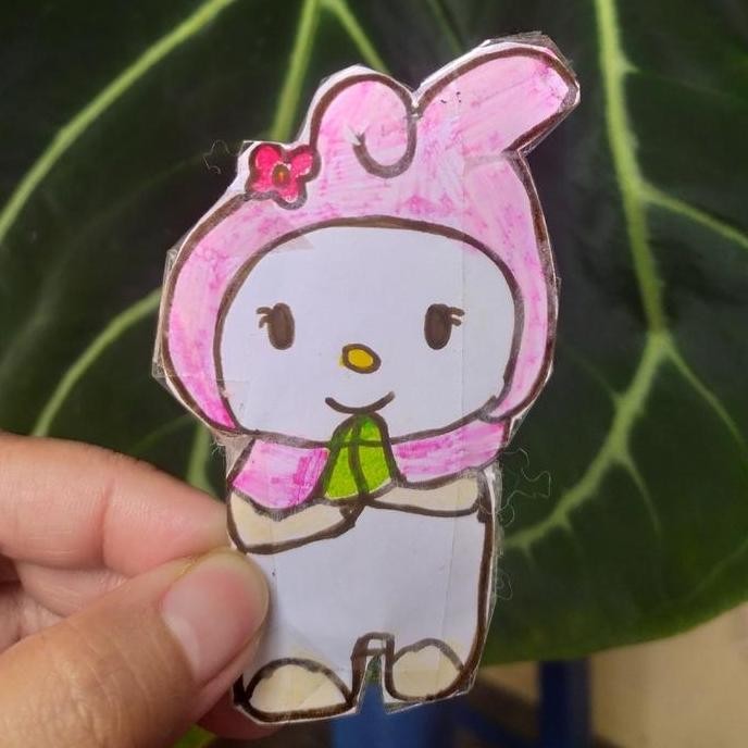 DIY Paper Doll Cute Squishy