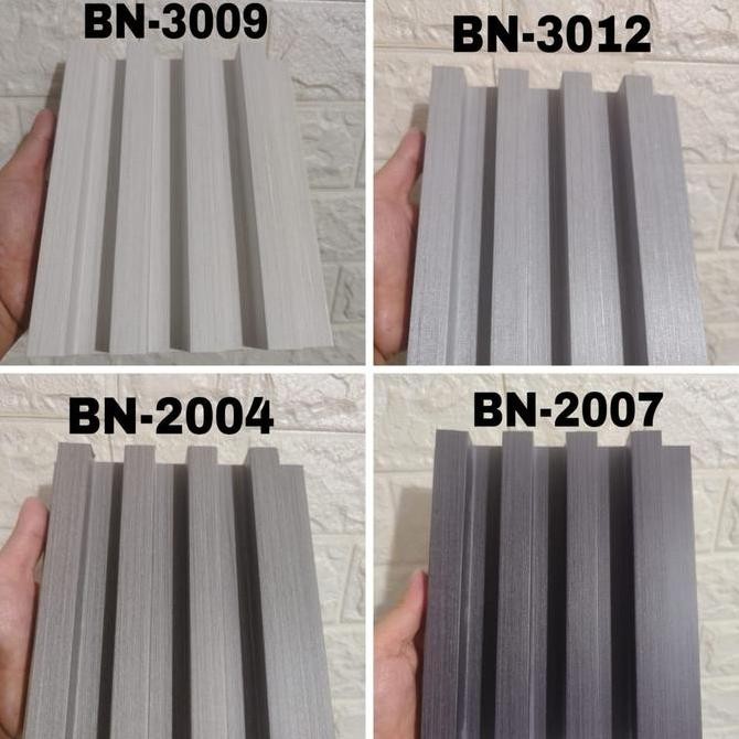 DF373>> Wpc wool panel dinding wall panel 3m