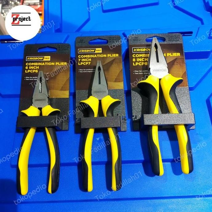 Krisbow Tang Kombinasi 6 Inch 7 Inch 8 Inch / Tang Kombinasi Krisbow